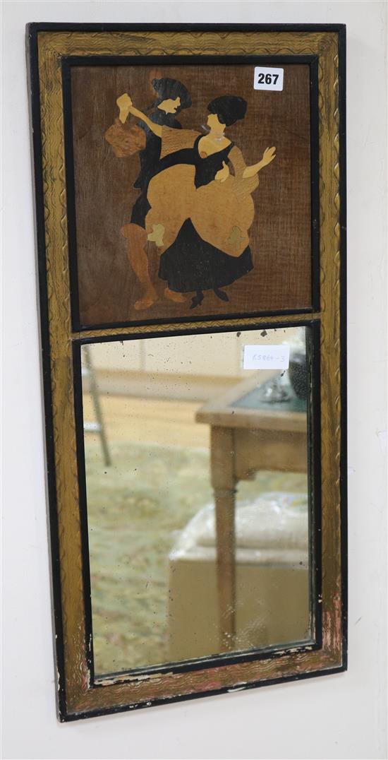 A Rowley Galleries Dancers marquetry picture, by W. A. Chase height 69cm width 33cm